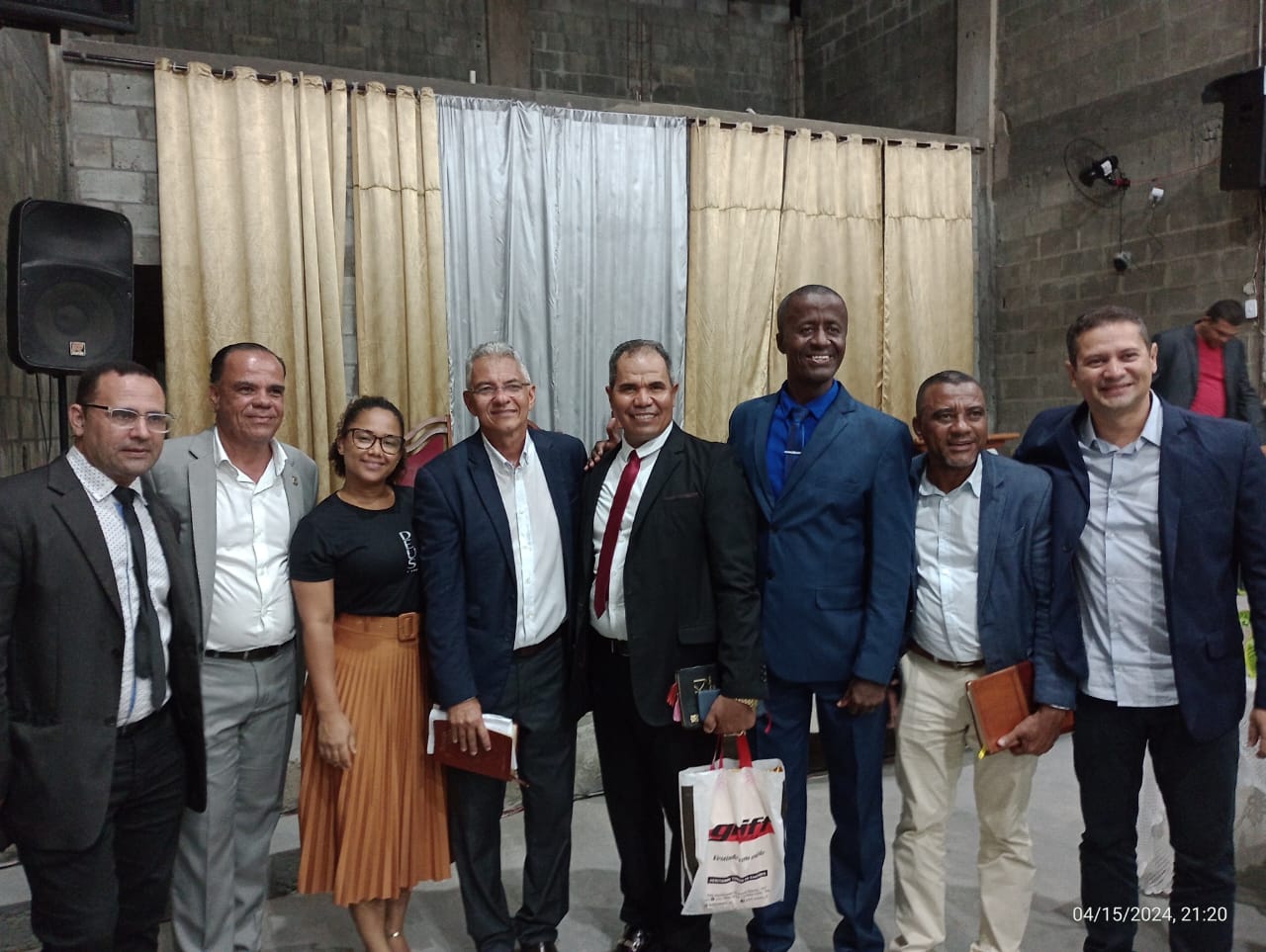 Vereador Orlando de Amadeu participa do evento  na Igreja Assembleia de Deus em palmares